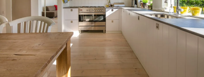 Timbered floor