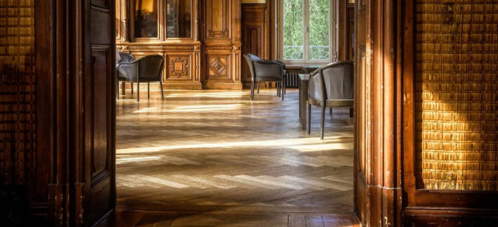 Timbered floor