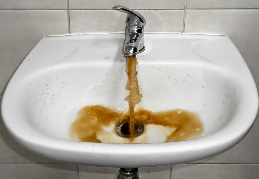 dirty water